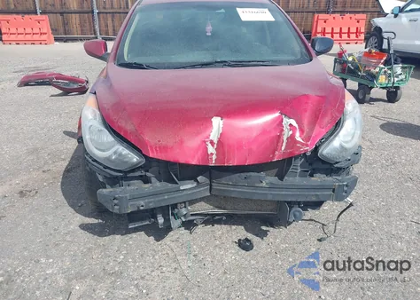 2013 Hyundai Elantra Gls from USA, damaged, VIN 5NPDH4AE0DH419440